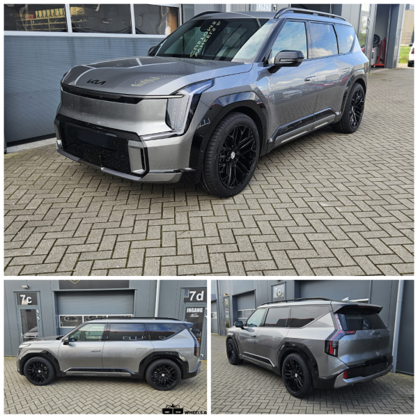 Kia EV9 voorzien van RIVIERA RV198 22 inch 10J ET45 inclusief  285 40 22 Kumho banden
