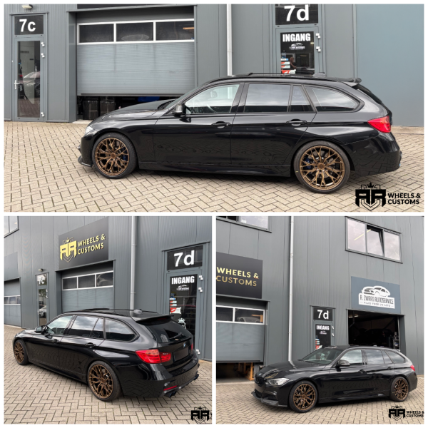 BMW 3-serie F31 voorzien van Concaver CVR1 Brushed Bronze 19 inch 8.5J en 9.5J ET35
