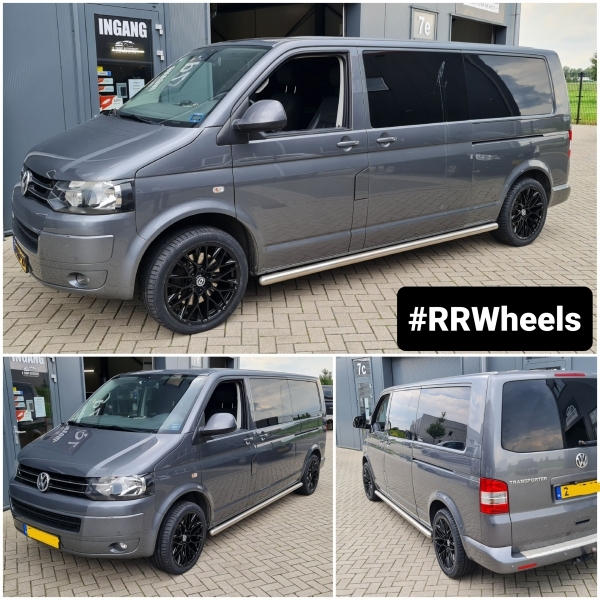 Volkswagen Transport T5 voorzien van 19 inch HSR Wheels inclusief Hankook zomerbanden in 5x120 8.5J ET35 / 255 40 19.