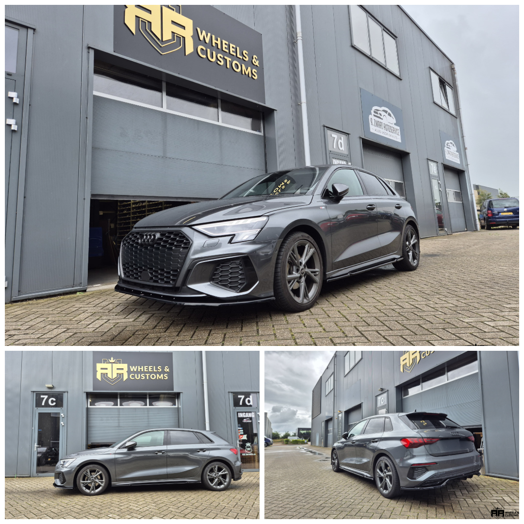 Audi A3 voorzien van Maxton Design onderdelen