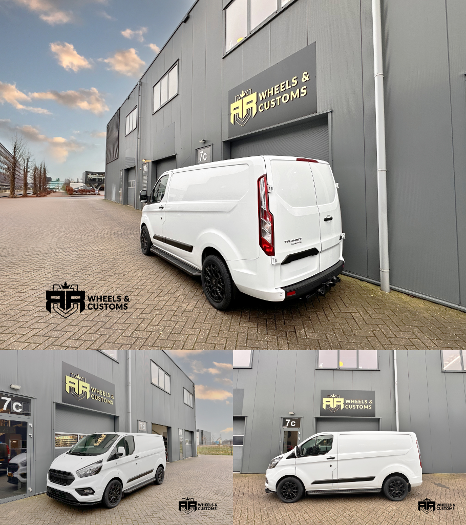 Ford Transit Custom - 18 inch Brock B45 Satin Black Matt 