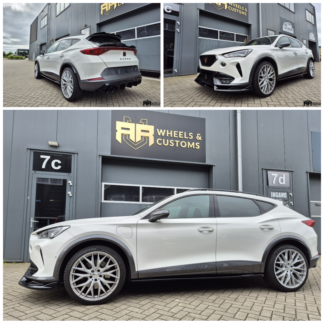 Cupra Formentor voorzien van Maxton Design onderdelen