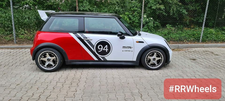 Mini Cooper - 16 inch JF Luxury breedset - 4x100 7J ET35 + 8J ET30