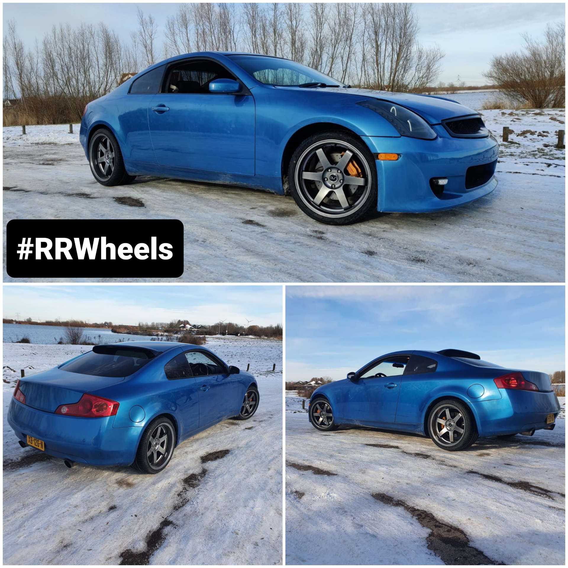 Nissan Skyline 350GT -  19 inch JNC JNC014 - 8.5J ET30 + 10.5J ET25