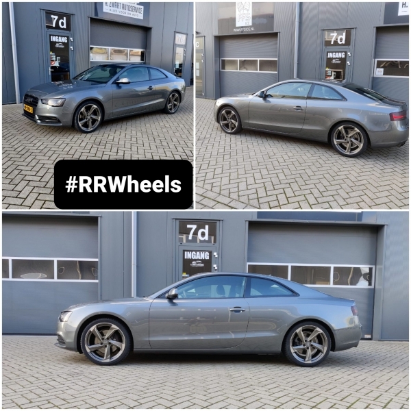 Audi A5 - 19 inch Audi Rotor QW8 Satin Gun Metal - 5x112 8.5J ET40.