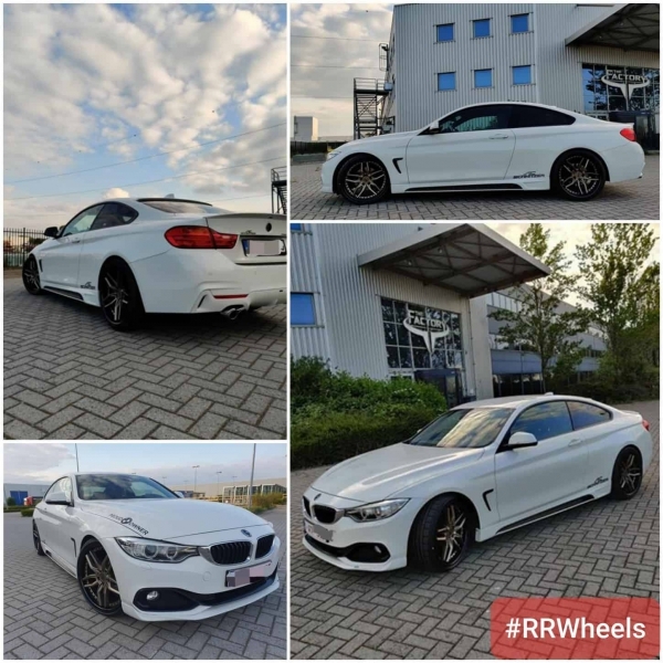 BMW 4 serie F32 - 20 inch Niche Methos - 5x120 9J ET35 + 10J ET45.