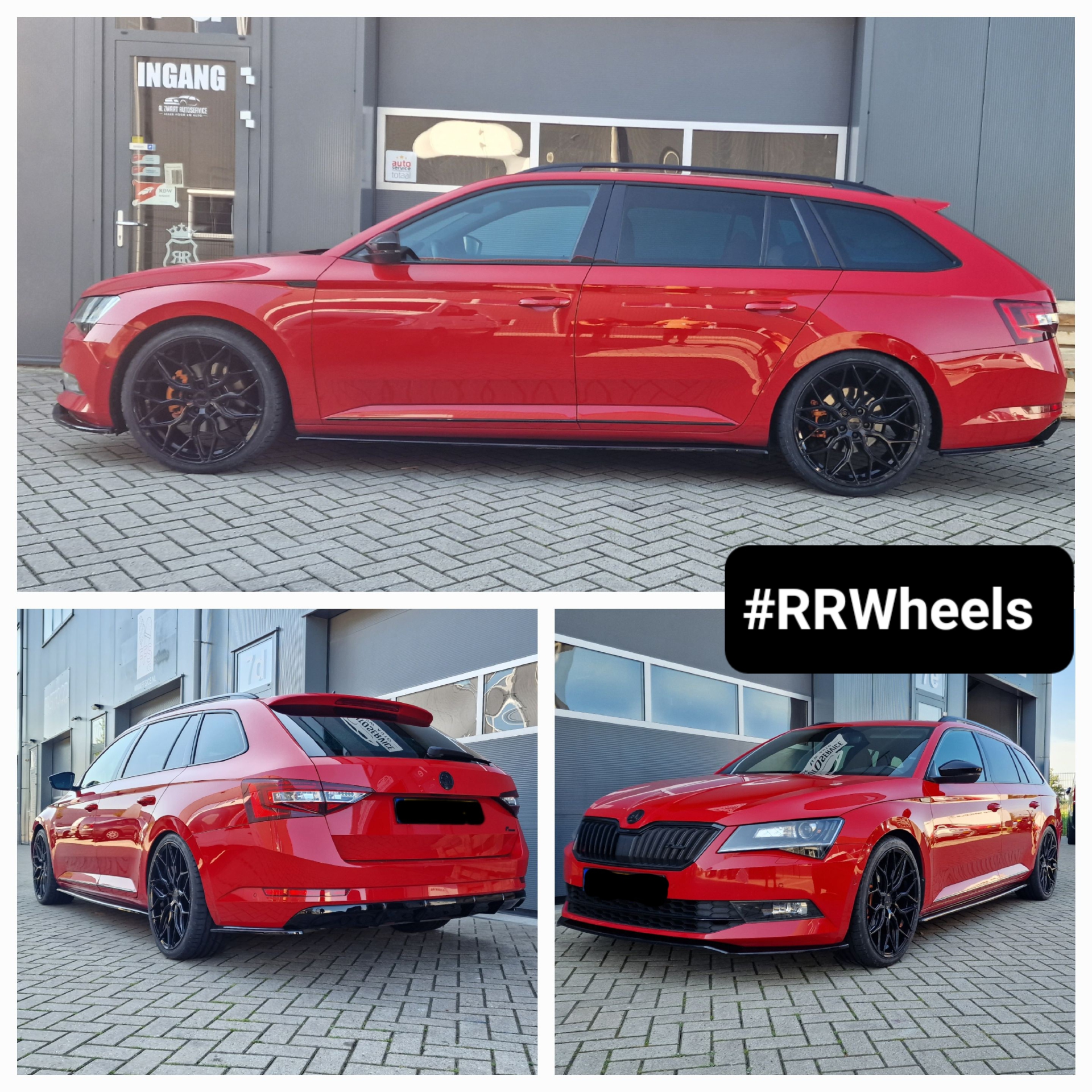 Skoda SuperB - 20 inch Riviera RF108 Gloss Black - 8.5J ET38