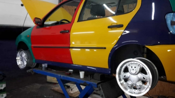 Volkswagen Polo MK3 - 16 inch Teddy velgen - 8J ET20