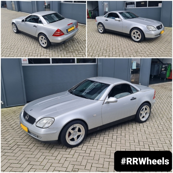 Mercedes SLK - 17 inch Japan Racing Wheels JR6 - 5x112 8.5J ET25 + ET15