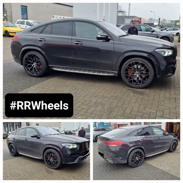 Mercedes GLE Coupe - 22 inch Riviera RF108 - 9J + 10.5J