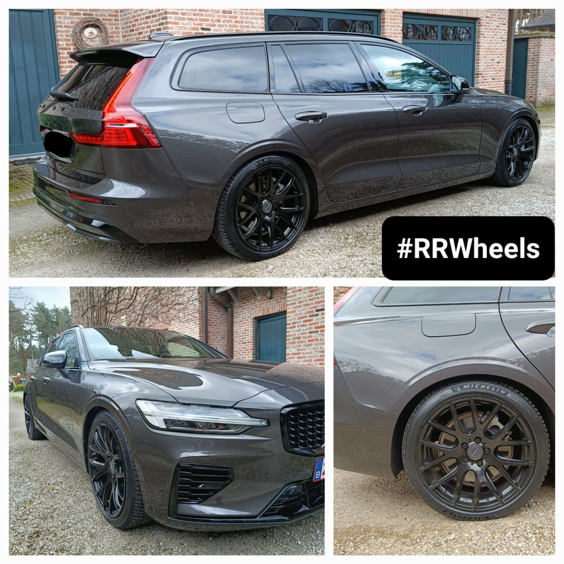Volvo V60 R-Design - 19 inch Axe CS Lite Gloss Black - 8.5J ET40
